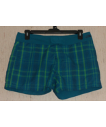 NEW WOMENS THE NORTH FACE BLUE / PLAID REVERSIBLE BOARD SHORTS TRUNKS   ... - £20.11 GBP