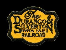 Vintage Embroidery Train Patch The Durango Silverton Narrow Gauge Railroad - $14.84
