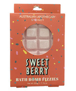 Australian Apothecary Sydney Sweet Berry Bath Bomb Fizzies - $244.42 MXN