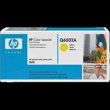 HP Q6002A (124A) Yellow Toner / Drum Cartridge  - $95.00
