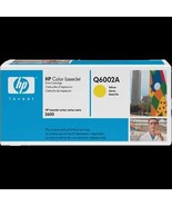 HP Q6002A (124A) Yellow Toner / Drum Cartridge  - $95.00