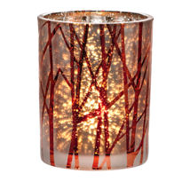 Partylite Tealight Holder (New) Shimmering Trees - Tealight Holder (P92912) - £19.55 GBP