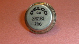 NEW 1PC DELCO 2N2081 IC TRANSISTOR TO-36 NOB 2-PIN + screwing - $32.00