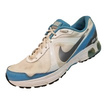 Nike Air Max Run Lite Running Shoes Womens 8.5 White Blue 386515-101 Ath... - $28.70