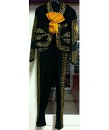 Men's Mariachi Charro Suit Set Mexico Folklorico 5 De Mayo Fiesta Dance ... - $183.15+