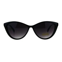 Womens Simple Classic Fashion Sunglasses Oval Cateye Frame UV 400 - £8.81 GBP