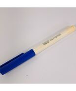 Eberhard Faber Felt Tip Pen Fine Point Marker Blue Vintage - $130.01 MXN
