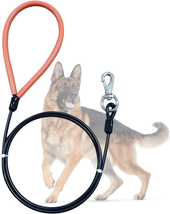 Heavy Duty Dog Leash, Chew Proof Metal Leash for Large Dogs (Up to 250Lb... - $199.57 MXN