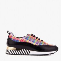 The Valencia Leather Black Women Sneaker image 3