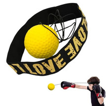 Boxing Training Ball,Boxing Reflex Ball,Box Bollen Headband Reflex Ball, Childre - $12.59