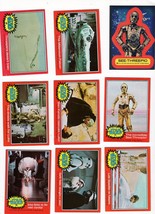 vintage TOPPS Star Wars card set RED BORDER with ONLY ONE STICKER - £10.99 GBP