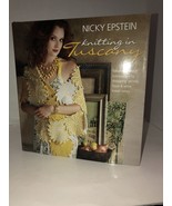 NEW Nicky Epstein Knitting in Tuscany HC Book With Jacket Bride dress SH... - $16.73