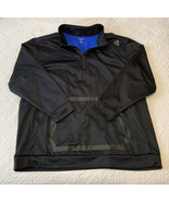 Reebok Men&#39;s Gray 1/4 zip Pullover Sweatshirt Fleece size 2XL Speedwick - $15.79