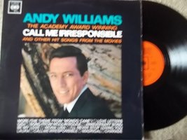 ANDY WILLIAMS Call Me Irresponsible 12&quot; Vinyl LP [Vinyl] - $17.70