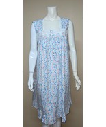 Eileen West Floral Sleeveless with Lace Detail Nightgown Size 2X NEW 100... - €42,04 EUR