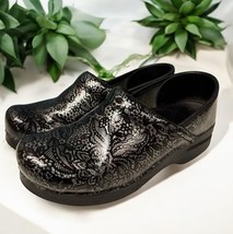 Dansko Women&#39;s Professional Metallic Floral Clog Size 39 Nursing US 8.5-9 - $35.37
