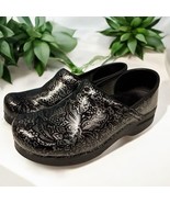 Dansko Women&#39;s Professional Metallic Floral Clog Size 39 Nursing US 8.5-9 - $35.37