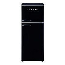 Galanz GLR10TBKEFR Retro Refrigerator with Top Freezer Frost Free, Dual ... - £577.36 GBP