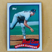 1989 Topps #450 Roger Clemens Boston Red Sox - £4.63 GBP