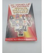 Vtg 1997 Star Wars 30 Stand Up Valentines Day Cards New Original Box Env... - $12.47