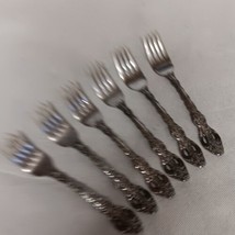 Lifetime LCU4 Salad Forks 6 Stainless Steel 6.375&quot; Pierced - $29.95