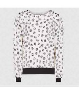 NWT REISS Jolie Lips Printed Blouse Size 10 - £74.38 GBP
