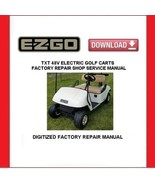 EZGO TXT Fleet Freedom 48 volt Electric Golf Cart 2010-2013Service Repai... - $20.00