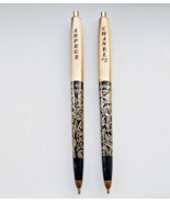 ARPEGE CHANEL No. 5  14 KT GOLD fFILIGREE EXCLUSIVE DESIGN  TWO PEN SET - $523.39 MXN