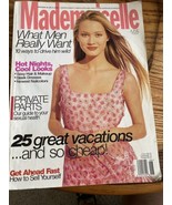 MADEMOISELLE Magazine June 1997 Vintage 90&#39;s What men really want privat... - £15.44 GBP