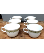 Lot of 6 - Vintage Correlle Crazy Daisy Spring Blossom Corelle Coffee Cups - $34.17 CAD