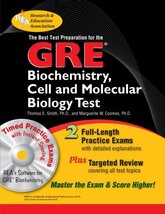 GRE Biochemistry, Cell and Molecular Biology w/CD-ROM - The Best Test Pr... - $6.12