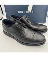Cole Haan Men&#39;s Original Grand Shortwing Oxford Black/Black C27984 US 11 - $121.72 CAD