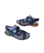 Women&#39;s Rieker Regina Wedge Sandal Sz 40 EUR 8.5 US 65989-14 - $26.05 CAD