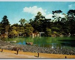 Lago Giardini Presso Kogosho Hall Kyoto Giappone Unp Cromo Cartolina K11 - $7.12
