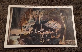 Vintage Postcard Unposted Alcove Valley Of Dreams Cave Of Winds Manitou Colorado - £0.93 GBP