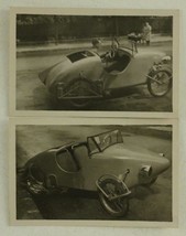 Vintage Rppc Photo Postcards 1944 Post Wwii France Messerschmidt Convertible Car - £19.71 GBP