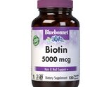 1/28 Bluebonnet Nutrition Biotin 5000 mcg, Hair &amp; Nail Support*, Non-GMO... - $15.83