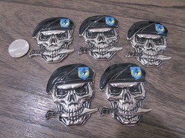 Lot of 5 101st Airborne Division Air Assault Army Skull Challenge Coin - £35.61 GBP