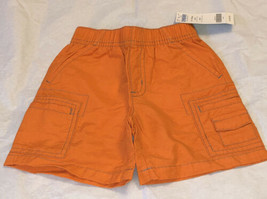 BNWTS Gymboree Baby Boy Shorts  12 - 18 MONTHS *Retail Store* ORANGE - $7.91
