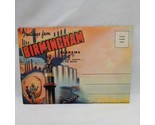 Vintage Souvenir Folder From Birmingham Alabama Postcard With Pictures - $42.76