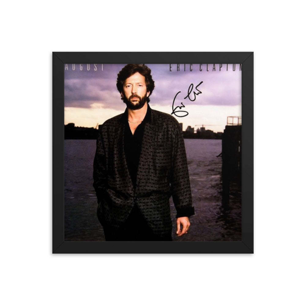 Eric Clapton signed August album Reprint - $75.00