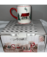 Dolly Parton mug set Limited Edition Childhood Cabin NIB Set of 4 Cups - $19.21