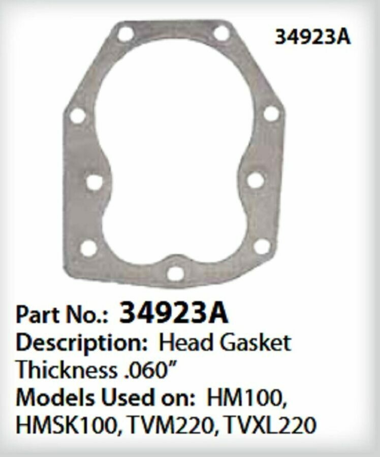New OEM Genuine Tecumseh 34923A Cylinder Head Gasket - $5.99