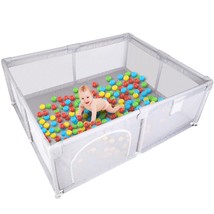 71x59x26&quot; Baby Kids Playpen Large Infant Activity Center Safety Play Yar... - $96.99