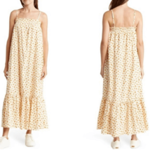 WeWoreWhat Revolve Smocked MIDI Ditsy Daisies Dress Spring size Small S - £36.50 GBP