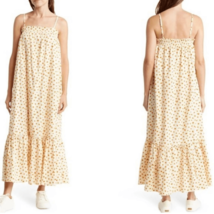 WeWoreWhat Revolve Smocked MIDI Ditsy Daisies Dress Spring size Small S - £34.90 GBP