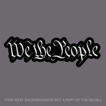 x2 We The People Constitution American Pro Vinyl Decal Sticker 7&quot; #DigiPrnt - £3.15 GBP
