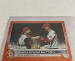 2022 Topps 473 Orange #68/299 St. Louis Cardinals Overarching Battery - £17.60 GBP