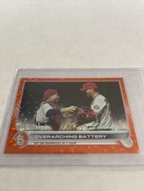 2022 Topps 473 Orange #68/299 St. Louis Cardinals Overarching Battery - £17.65 GBP