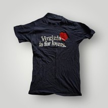 Virginia Navy Navy Single Fine Paper Seams Is For Lovers Heart Shirt-
sh... - £42.30 GBP
